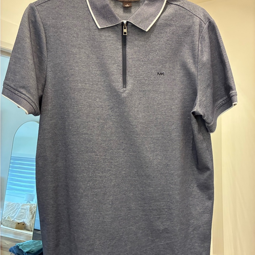 Men's Blue Polo Shirt